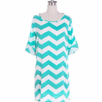 Chevron Blouse with Sleeves - Bean Concept - Etsy