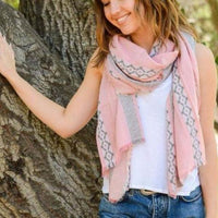 Pink Scarf - Bean Concept - Etsy