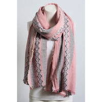 Pink Scarf - Bean Concept - Etsy