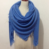 Light Gray Blanket Scarf - Bean Concept - Etsy