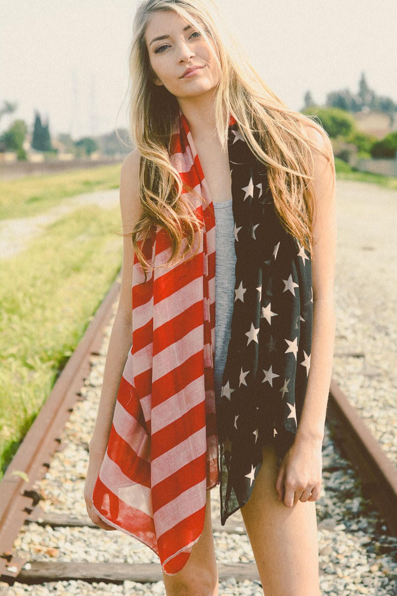 American flag headband - Bean Concept - Etsy
