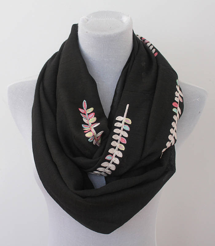 Leaf Scarf - Bean Concept - Etsy