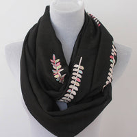 Leaf Scarf - Bean Concept - Etsy