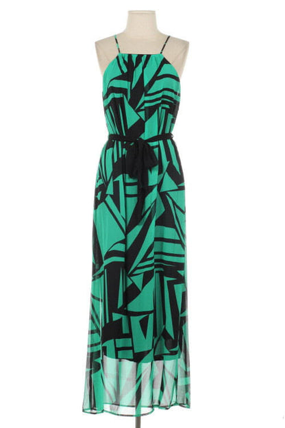 green maxi dress - Bean Concept - Etsy