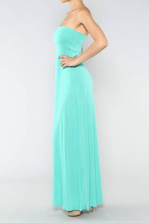 mint maxi dress - Bean Concept - Etsy