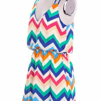 chevron dress summer dresses for women - Bean Concept - Etsy