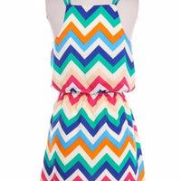 chevron dress summer dresses for women - Bean Concept - Etsy