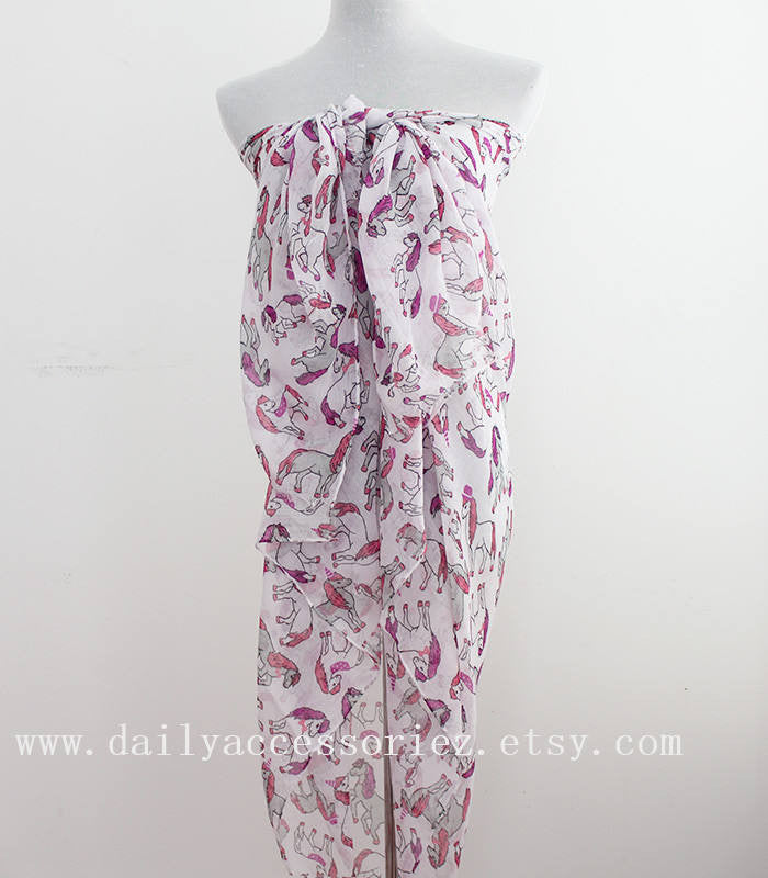 Unicorn Scarf - Bean Concept - Etsy