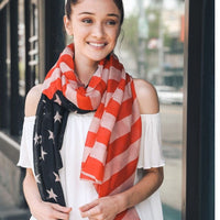 American Flag Scarf