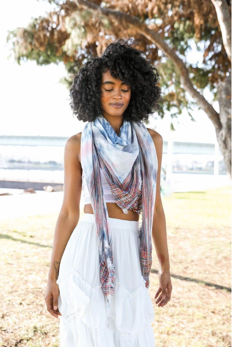 Tie Dye Scarf