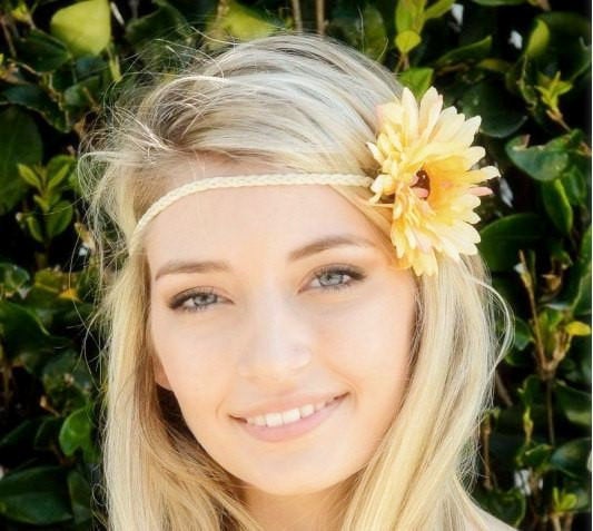 Yellow Daisy Crown