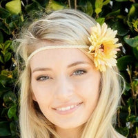 Yellow Daisy Crown