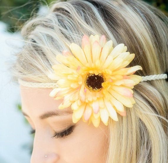 Yellow Daisy Crown