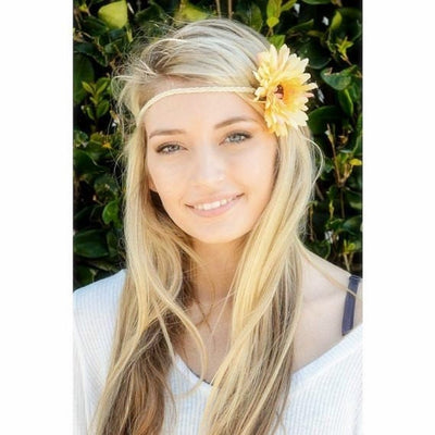 Yellow Daisy Crown