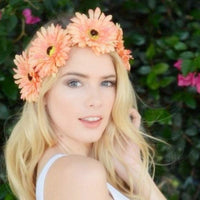 Ivory Daisy Crown