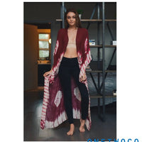 Black Tie Dye Kimono Jacket,Beach cover up,Bohemian,festival,Oversized,Boho style,cardigan ,Summer Dress,Boho