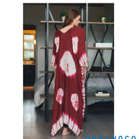 Blue Tie Dye Kimono Jacket,Beach cover up,Bohemian,festival,Oversized,Boho style,cardigan ,Summer Dress,Boho
