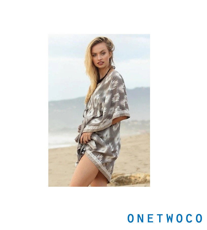 Gray Beach cover up