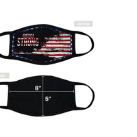 Adult Patriotic face masks, America Strong, American Flag Mask