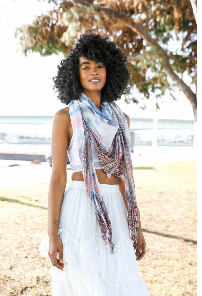 Tie Dye Scarf