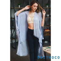 Blue Kimono Jacket,Beach cover up,Bohemian,festival,Oversized,Boho style,cardigan ,Summer Dress,Boho