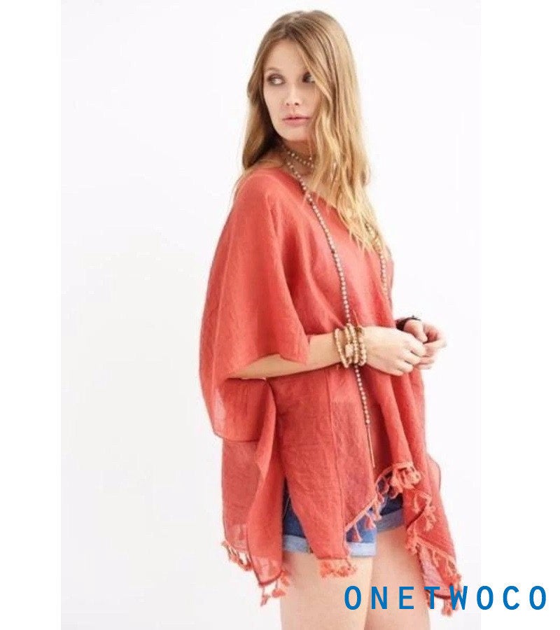 Beige Ivory Beach cover up