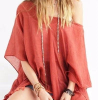 Beige Ivory Beach cover up