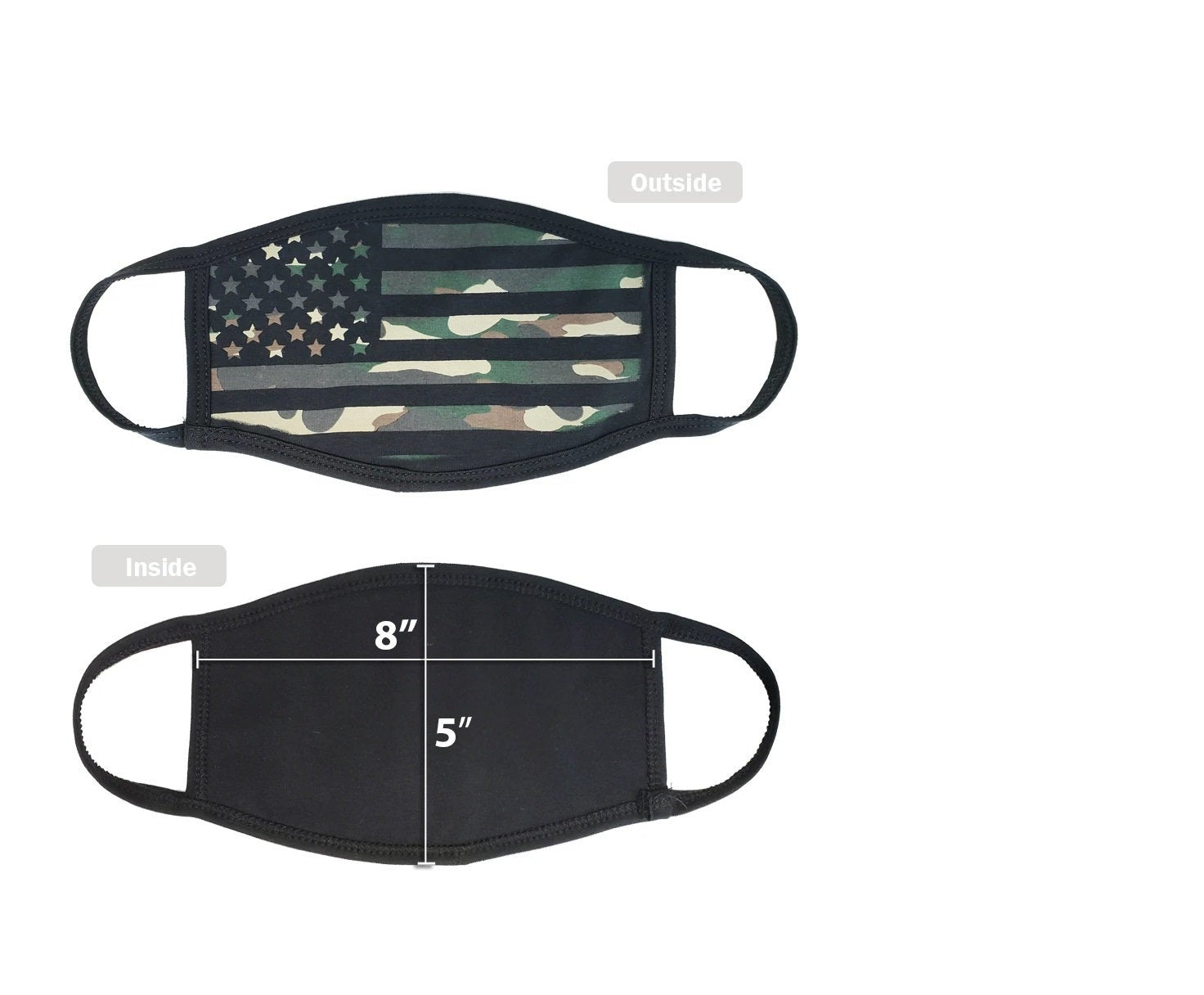 Adult Patriotic face masks, America Strong, American Flag Mask