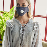 face mask with filter and nose wire, men women face mask, Adult Face Masks