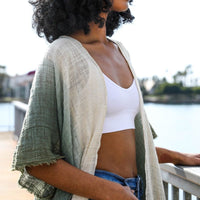 Blue Ombre Kimono Jacket,Beach cover up,Bohemian,festival,Oversized,Boho style,cardigan ,Summer Dress,Boho