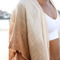Blue Ombre Kimono Jacket,Beach cover up,Bohemian,festival,Oversized,Boho style,cardigan ,Summer Dress,Boho