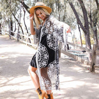 Ivory Lace Kimono