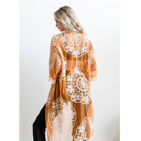 Ivory Lace Kimono
