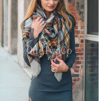 Blanket Scarf, Teenage Girl Gifts, College Student Gift, teacher gift, Gift under 20, cashmere feel scarf, christmas scarf,christmas gift,
