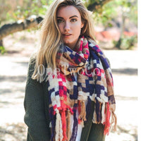 Winter Gifts, Chunky Scarf, Knitted Scarf, Christmas Gifts, Stocking Stuffers for Women, unique Christmas gift