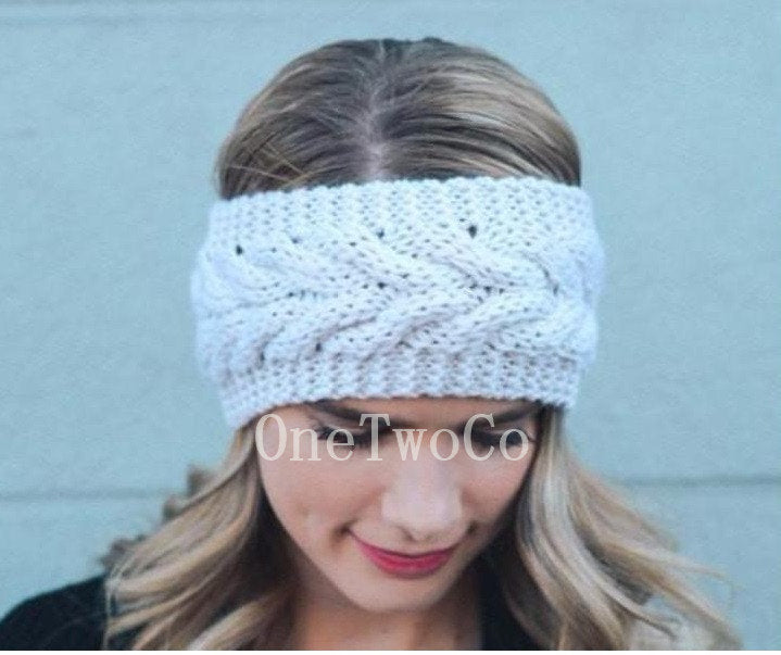 burgundy red cable knit, winter headband, cable knit gifts, gift for teacher, gift for mom, fall accessories, gift for teen, gifts under 20