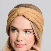 mauve knit headbands, Ladies headbands, head turbans, winter headband, Ladies winter hat, Ladies hat, warm headband