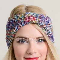unicorn color headband, Christmas gifts, trendy winter turban, knit headband winter,Ladies headbands, head turbans, winter warm headband