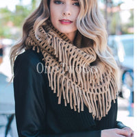 Ivory Infinity Scarf, Knit Scarves, Best Friend Gift,Gifts Under 30,Teen Gifts,for Christmas,Teenage Girl Gifts,College Student Gift
