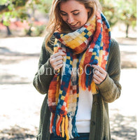 Winter Gifts, Chunky Scarf, Knitted Scarf, Christmas Gifts, Stocking Stuffers for Women, unique Christmas gift