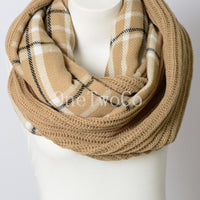 neck warmer, eternity scarf, crochet scarf, knit scarf, infinity scarf, women scarfs, plaid scarves, knitted scarf, chunky scarf