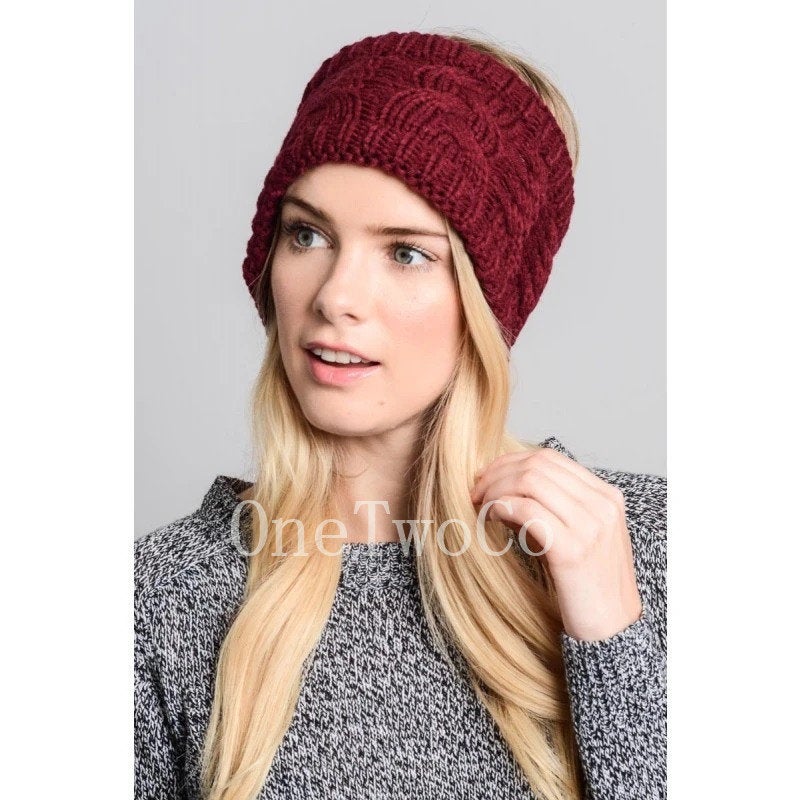 winter turban, knit headband winter, Ladies headbands, head turbans, winter headband, Ladies winter hat, Ladies hat, warm headband