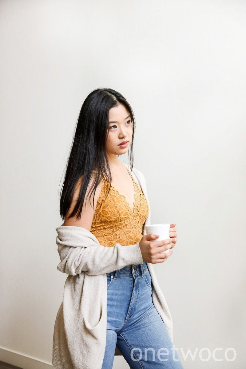 Yellow Bralette, Padded Lace Bralette, bralette cami, bralette top, valentines day, gift for women, gift for bridal, lace bralette