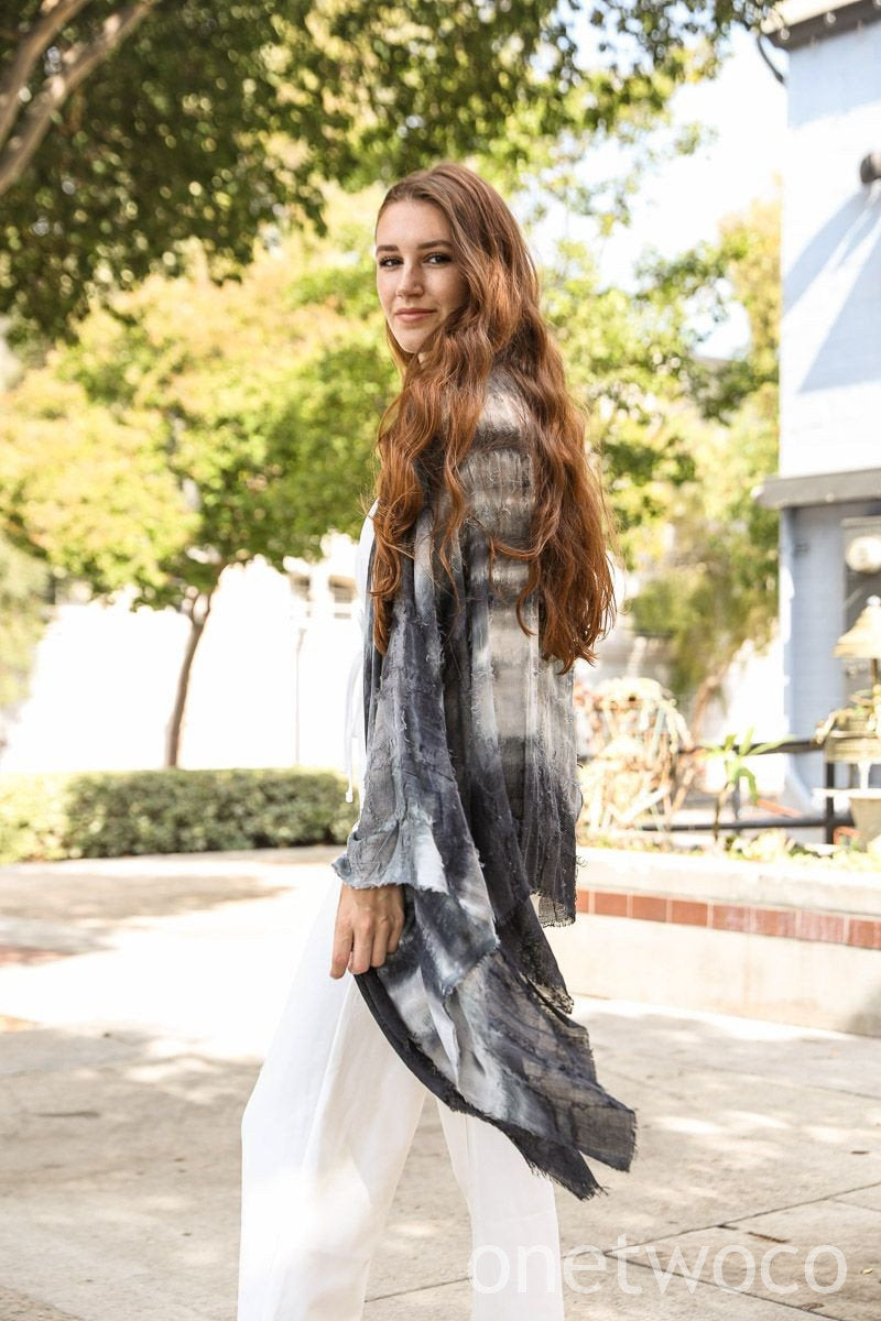 Dip Dye Kimono, Jacket Kimono, Beach cover up, Bohemian, festival, Summer Dress