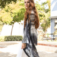 Dip Dye Kimono, Jacket Kimono, Beach cover up, Bohemian, festival, Summer Dress