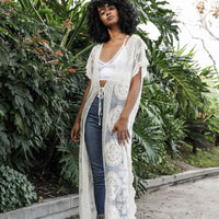 Lace Kimono Duster, Kimono Wrap, Best Friend Gift, Gift For Her, Gift For Birthday, Gift For Women, valentines day gifts, girlfriends gift