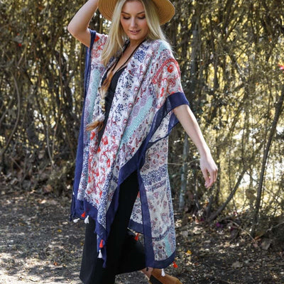 Kimono, patchwork Kimono Wrap, Beach cover up,Bohemian,Best Friend Gift, Gift For Her, Gift For Birthday,