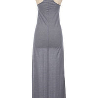 Sleeveless Dress, Long Dress, Loose Dress, Maxi Dress, Friends Fashion,  racerback dress, tank dress,