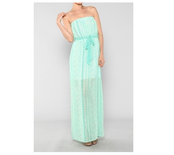 Aztec Maxi Dress