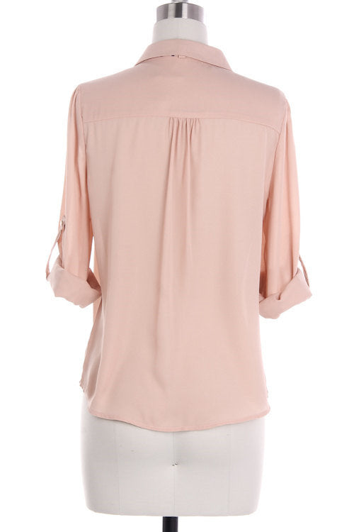 polka dot blouse women, blouses woman, shirts for women, pink shirt women, pink blouse women, collared blouse